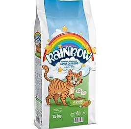 Rainbow Gurme Serisi Tavuklu Kedi Maması 15 kg