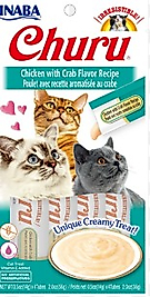 Churu Chicken with Crab flavor Recipe - Inaba Kedi Ödülü