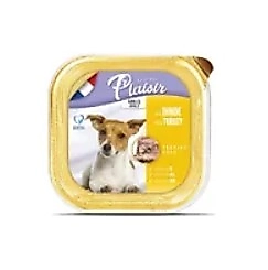 Plaisir Hindi Etli Yaş 150 gr Köpek Maması