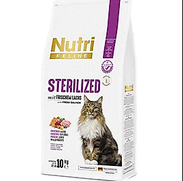 Nutri Feline Sterilized (kısır) Somonlu Açık Kedi Maması 1 kg