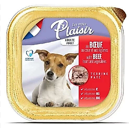 Plaisir Tavuk Etli Parçalı ve Soslu Köpek Konservesi 150 Gr