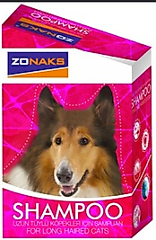 Zonaks Uzun Tüylü Köpekler Için Şampuan 10ml X 20 Adet