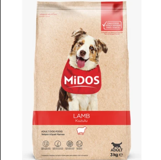 Midos Kuzulu Köpek Maması 3 Kg