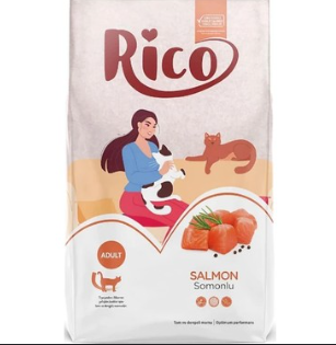 Rico Somonlu Kedi Maması 2Kg