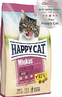Happy Cat Minkas Kısırlaştrılmış Kedi Maması 1.5 KG