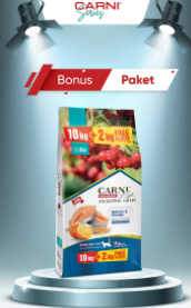 CARNİ LİFE KISIRLAŞTRILMIŞ KEDİ MAMASI 10+2 KG