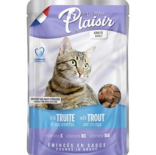 Plaisir Tuna ve Karidesli Kedi Konservesi 100GR