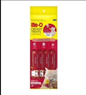 Meo Ton Balıklı Domatesli Krema Sıvı Kedi Ödülü 4x15gr