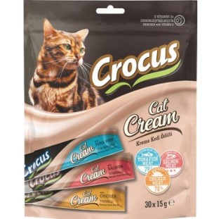 Crocus Karışık 30lu Krema Kedi Ödülü