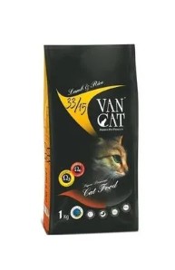 Vancat Kuzulu Pirinçli Yetişkin Kedi Maması 1 Kg