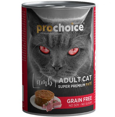 Pro Choice Pro Choice Lamb Kuzu Etli Tahılsız Kedi Konservesi 400 gr